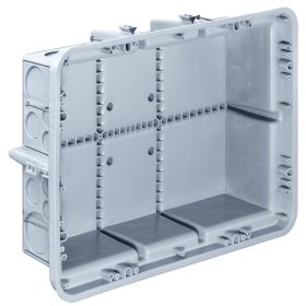   Kaiser 9917 extra nagyméretű 400×300×120 mm kábelrendező doboz / elágazó és kötődoboz beton falazatba és mennyezetbe
