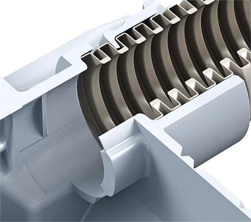 Kaiser 9959 eszköz- és készülékrögzítő doboz Ø 85 mm-es univerzális szerelő előlappal beton mennyezetbe, rögzítő szegekkel