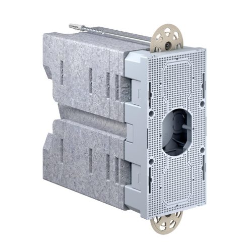 Kaiser 9966.31 univerzális szerelvénytartó 160 - 240 mm közötti hőszigetelés-vastagsághoz állítható