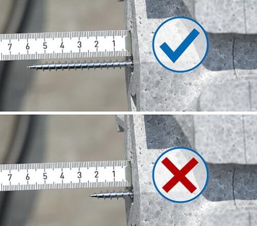 Kaiser 9966.31 univerzális szerelvénytartó 160 - 240 mm közötti hőszigetelés-vastagsághoz állítható