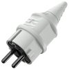 MENNEKES 10749 háztartási (Schuko) lengő dugvilla 16A 2P+E 230V világosszürke IP44