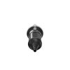 MENNEKES 10755 háztartási (Schuko) lengő dugalj 16A 2P+E 230V fekete IP44