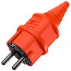 MENNEKES 10837 háztartási (Schuko) lengő dugvilla 16A 2P+E 230V narancs IP44