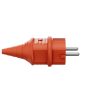 MENNEKES 10837 háztartási (Schuko) lengő dugvilla 16A 2P+E 230V narancs IP44