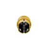 MENNEKES 10840 háztartási (Schuko) lengő dugvilla 16A 2P+E 230V sárga IP44