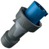 MENNEKES 13202 ipari lengő dugvilla 63A 3p (2p+E) 230V kék IP67/IP69