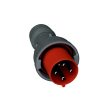 MENNEKES 13219 ipari lengő dugvilla 125A 4p (3p+E) 400V piros IP67