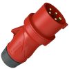 MENNEKES 13510 ipari lengő dugvilla 16A 5p (3p+N+E) 400V piros IP54