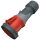 MENNEKES 14206 ipari lengő dugalj 63A 4p (3p+E) 400V piros IP67
