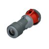MENNEKES 14212 ipari lengő dugalj 63A 5p (3p+N+E) 400V piros IP67