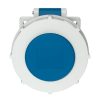 MENNEKES 218A beépíthető ipari aljzat 16A 3p (2p+E) 230V kék IP67 - egyenes