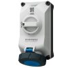 MENNEKES 5614306G DUOi ipari kapcsolós fali aljzat 32A 3p (2p+E) 230V kék IP67 / IP69