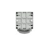 MENNEKES 9301 ipari fali aljzat 16A 3p (2p+E) 230V kék IP67