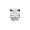 MENNEKES 9372 ipari fali aljzat 32A 4p (3p+E) 400V piros IP67