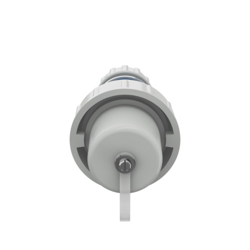 MENNEKES 10828 háztartási (Schuko) lengő dugvilla 16A 2P+E 230V kék / szürke IP68 védőkupakkal