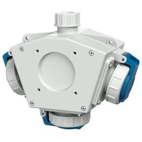   MENNEKES 10860 függeszthető védelem nélküli dugaszoló kiselosztó tokozat IP68