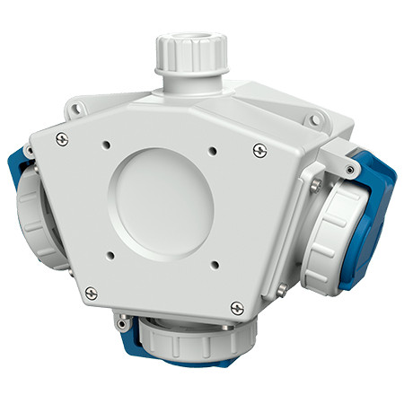 MENNEKES 10860 függeszthető védelem nélküli dugaszoló kiselosztó tokozat IP68