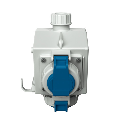 MENNEKES 10860 függeszthető védelem nélküli dugaszoló kiselosztó tokozat IP68