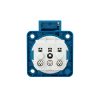 MENNEKES 11031 csapfedeles háztartási (Schuko) beépíthető dugalj 16A 2P+E 230V kék IP44 - csavaros