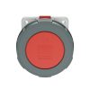MENNEKES 1128A beépíthető ipari aljzat 63A 5p (3p+N+E) 230V piros IP67 - egyenes