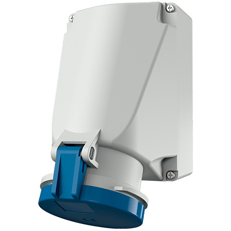 MENNEKES 1137A ipari fali aljzat 63A 3p (2p+E) 230V kék IP44