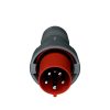 MENNEKES 13212 ipari lengő dugvilla 63A 5p (3p+N+E) 400V piros IP67