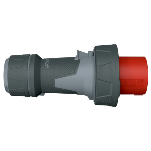 MENNEKES 13219 ipari lengő dugvilla 125A 4p (3p+E) 400V piros IP67