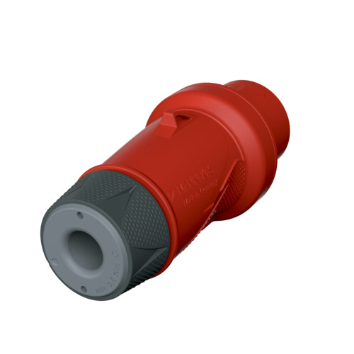 MENNEKES 13516 ipari lengő dugvilla 32A 4p (3p+E) 400V piros IP54