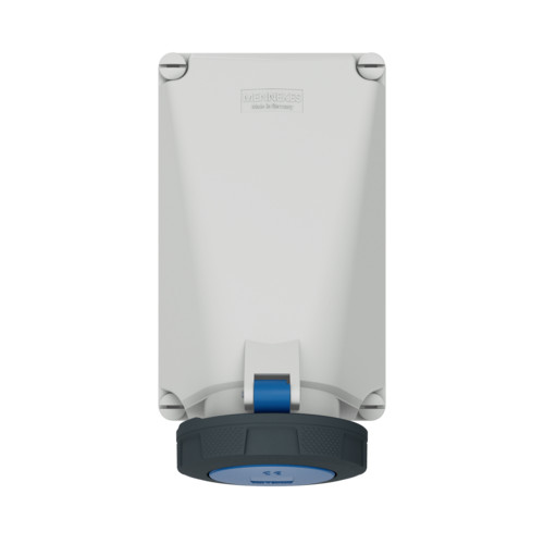 MENNEKES 138 ipari fali aljzat 63A 4p (3p+E) 230V kék IP67