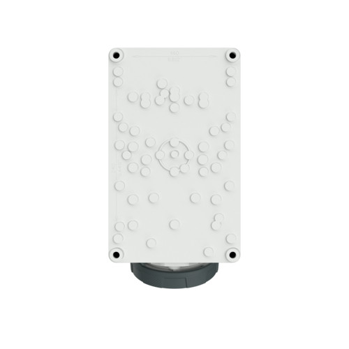 MENNEKES 139 ipari fali aljzat 125A 4p (3p+E) 400V piros IP67