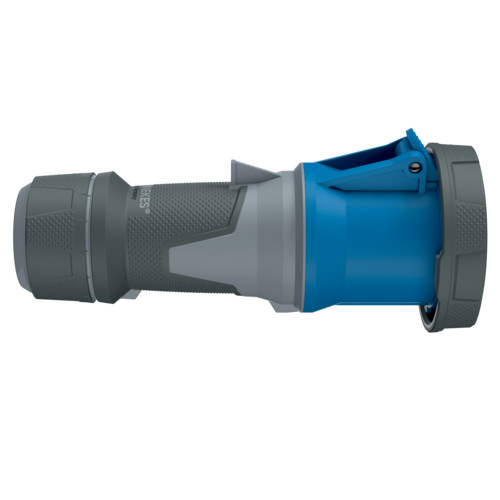 MENNEKES 14202 ipari lengő dugalj 63A 3p (2p+E) 230V kék IP67