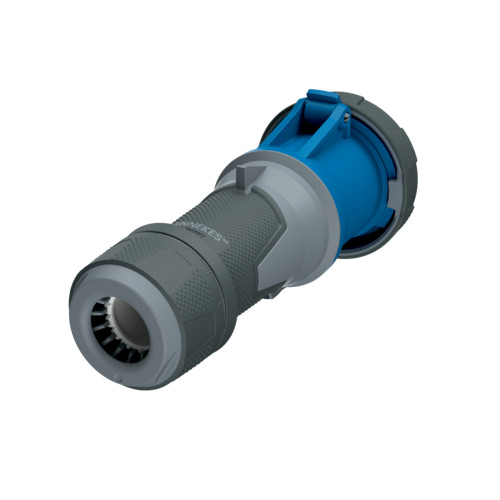 MENNEKES 14202 ipari lengő dugalj 63A 3p (2p+E) 230V kék IP67