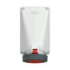 MENNEKES 143 ipari fali aljzat 125A 5p (3p+N+E) 400V piros IP67