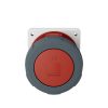 MENNEKES 1457 beépíthető ipari aljzat 125A 4p (3p+E) 400V piros IP67 - egyenes