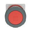 MENNEKES 1461 beépíthető ipari aljzat 125A 5p (3p+N+E) 400V piros IP67 - egyenes