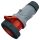 MENNEKES 14622 ipari lengő dugalj 16A 4p (3p+E) 400V piros IP67/IP69