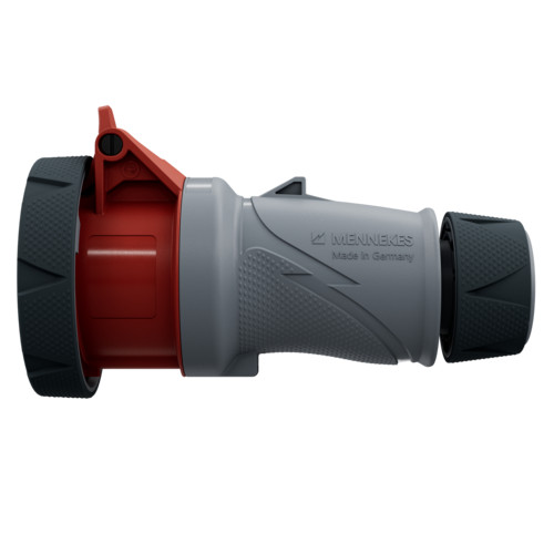 MENNEKES 14622 ipari lengő dugalj 16A 4p (3p+E) 400V piros IP67/IP69 - 2025.01.31-től elérhető