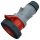 MENNEKES 14624 ipari lengő dugalj 16A 5p (3p+N+E) 400V piros IP67/IP69