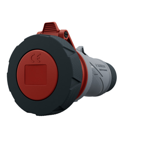 MENNEKES 14624 ipari lengő dugalj 16A 5p (3p+N+E) 400V piros IP67/IP69 - - 2025.01.31-től elérhető
