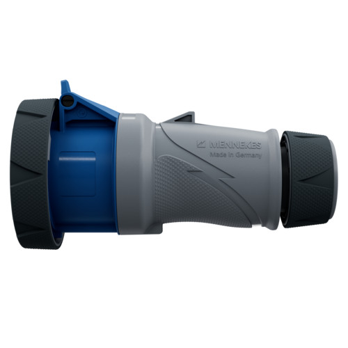 MENNEKES 14625 ipari lengő dugalj 32A 3p (2p+E) 230V kék IP67/IP69 - 2025.01.31-től elérhető