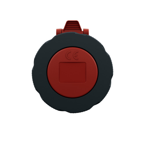 MENNEKES 14627 ipari lengő dugalj 32A 4p (3p+E) 400V piros IP67/IP69 - 2025.01.31-től elérhető