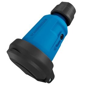   MENNEKES 158091 háztartási (Schuko) lengő dugalj 16A 2P+E 230V kék IP54
