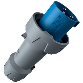 MENNEKES 13202 ipari lengő dugvilla 63A 3p (2p+E) 230V kék IP67/IP69