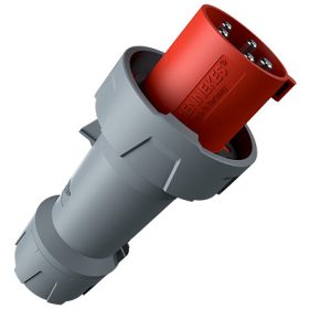 MENNEKES 3308 ipari lengő dugvilla 63A 3p (3p+E) 400V piros IP67