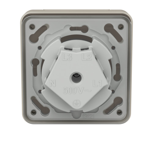 MENNEKES 4115 beépíthető ipari design dugalj 16A 5p (3p+N+E) 400V IP44