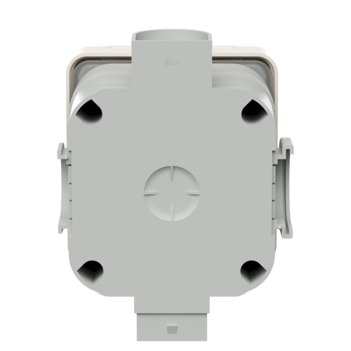 MENNEKES 4122 süllyeszthető ipari design dugalj 16A 3p (2p+E) 230V IP44 + sorolható süllyesztő doboz
