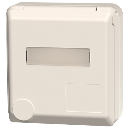 MENNEKES 4145 beépíthető ipari design dugalj 16A 5p (3p+N+E) 400V IP44 - feliratozható mezővel