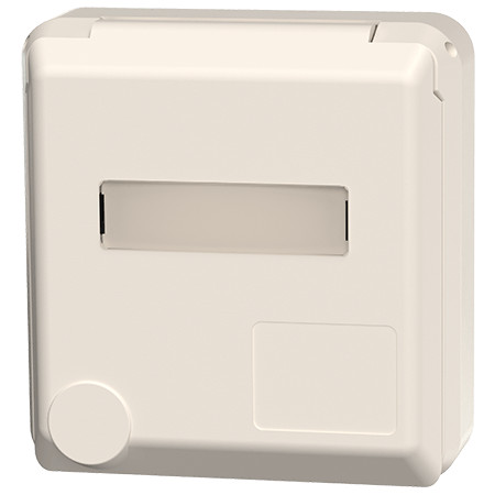 MENNEKES 4150 beépíthető ipari design dugalj 32A 5p (3p+N+E) 400V IP44 - feliratozható mezővel