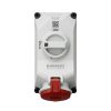 MENNEKES 5613506G DUOi ipari kapcsolós fali aljzat 32A 5p (3p+N+E) 400V piros IP44