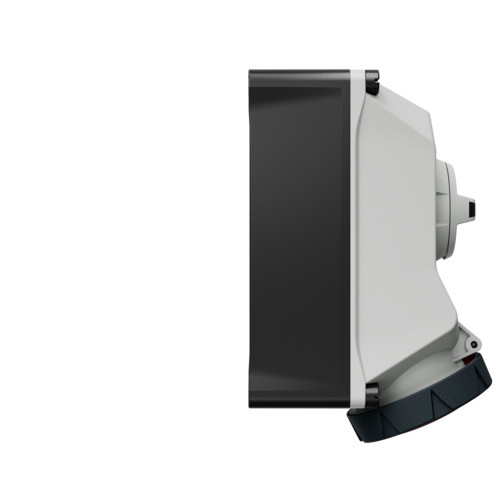 MENNEKES 5614406G DUOi ipari kapcsolós fali aljzat 32A 4p (3p+E) 400V piros IP67 / IP69